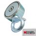 Поисковый магнит двухсторонний F300х2 (300 кг.)